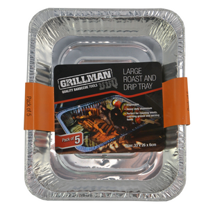 Large BBQ Trays, 5 Pack